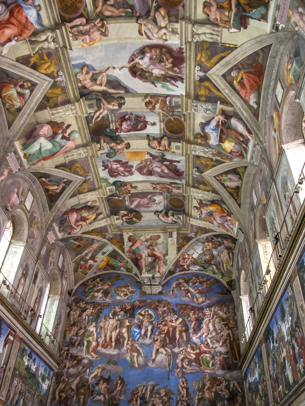 The Sistine Chapel Ceiling by Michelangelo