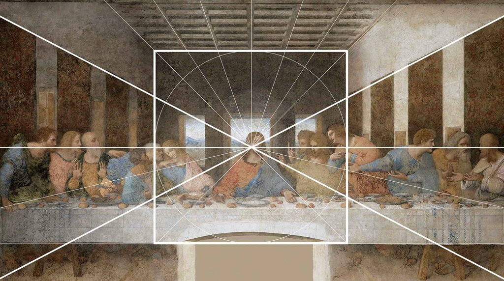 Leonardo da Vinci’s The Last Supper: A Demonstration of Perspective with a Vanishing Point.