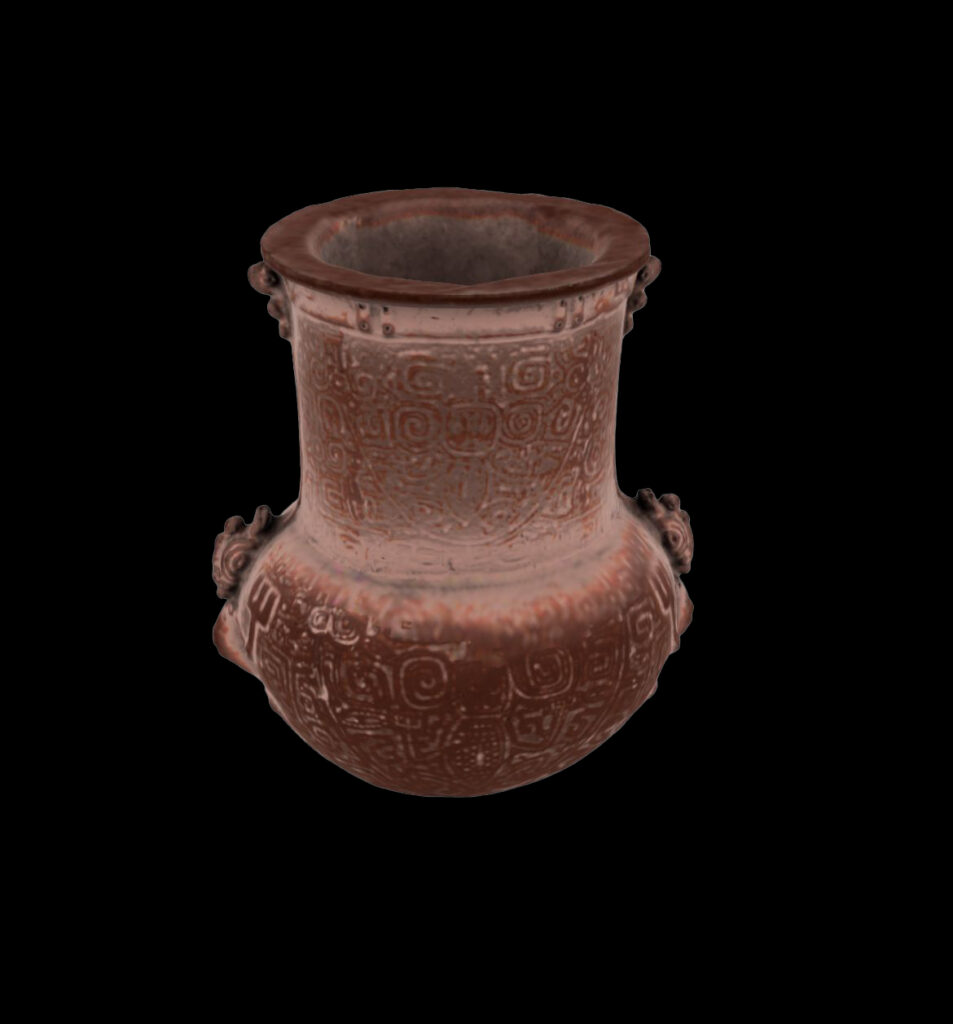 Marajoara 3D vase